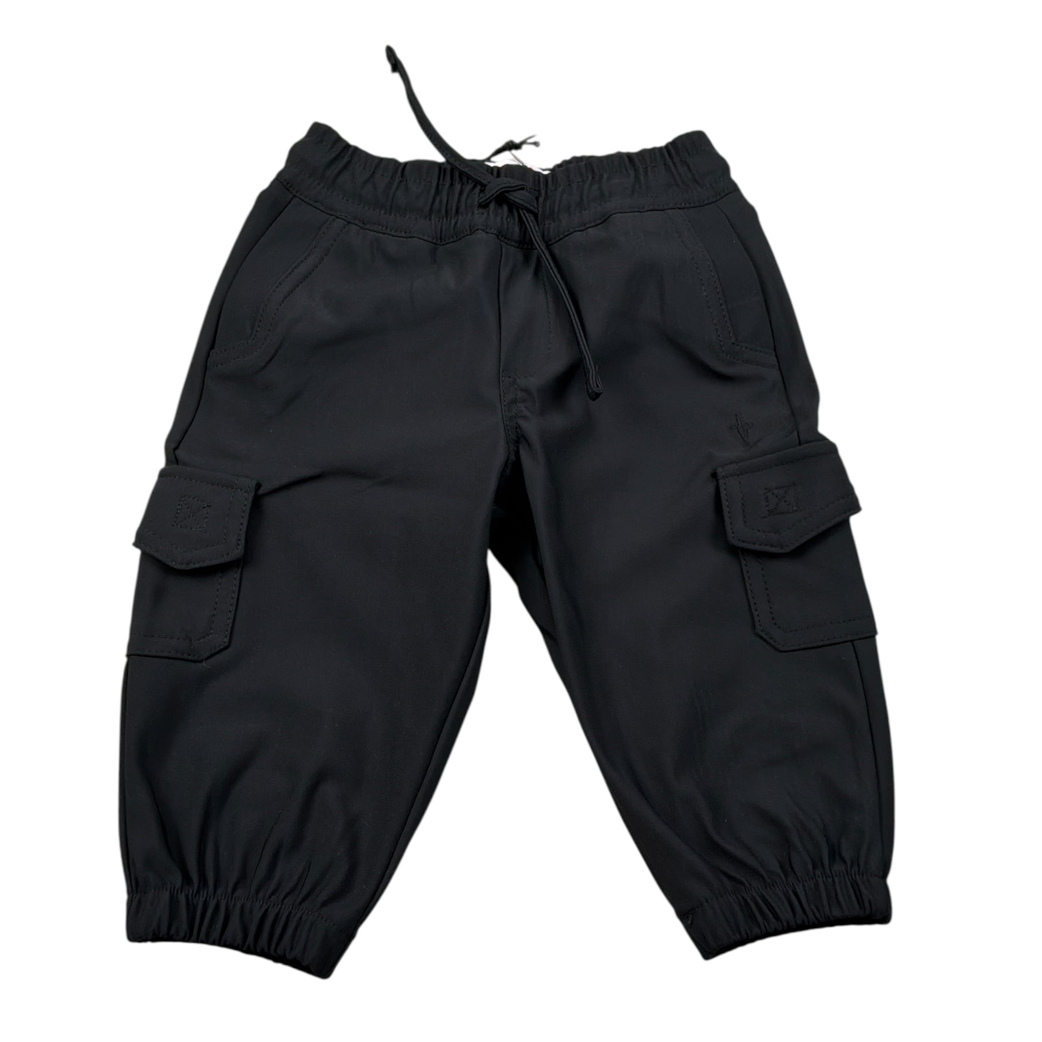Cesare Paciotti Pantalone tinta unita con Elastico In Vita Nero per Neonato PTP6350BNXXX NERO CESARE PACIOTTI 