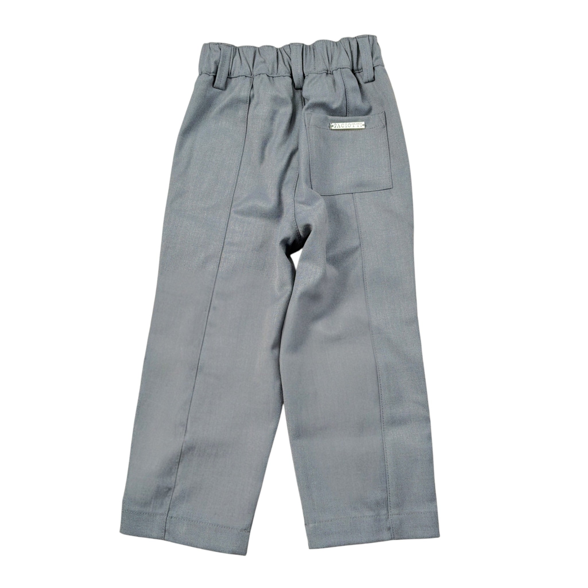 Cesare Paciotti Pantalone tinta unita con Elastico In Vita Grigio per Neonato PTP6357BXN GRIGIO CESARE PACIOTTI 