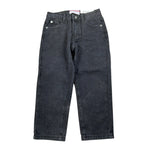 Cesare Paciotti Jeans tinta unita con Girovita Regolabile Nero per Bambino PTP6362B NERO CESARE PACIOTTI 