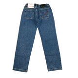 Cesare Paciotti Jeans tinta unita con Girovita Regolabile Blu per Bambino PTP6364BJXXX BLU CESARE PACIOTTI 