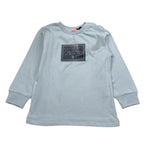 Cesare Paciotti Shirt tinta unita con Stampa Azzurro per Neonato TSP5371B AZZURRO CESARE PACIOTTI 