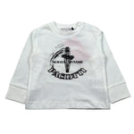 Cesare Paciotti Shirt tinta unita con Stampa Bianco per Neonato TSP6315BX BIANCO CESARE PACIOTTI 