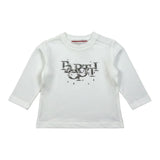 Cesare Paciotti Shirt Girocollo tinta unita con Stampe Bianco per Bambino TSP6350JX BIANCO CESARE PACIOTTI 