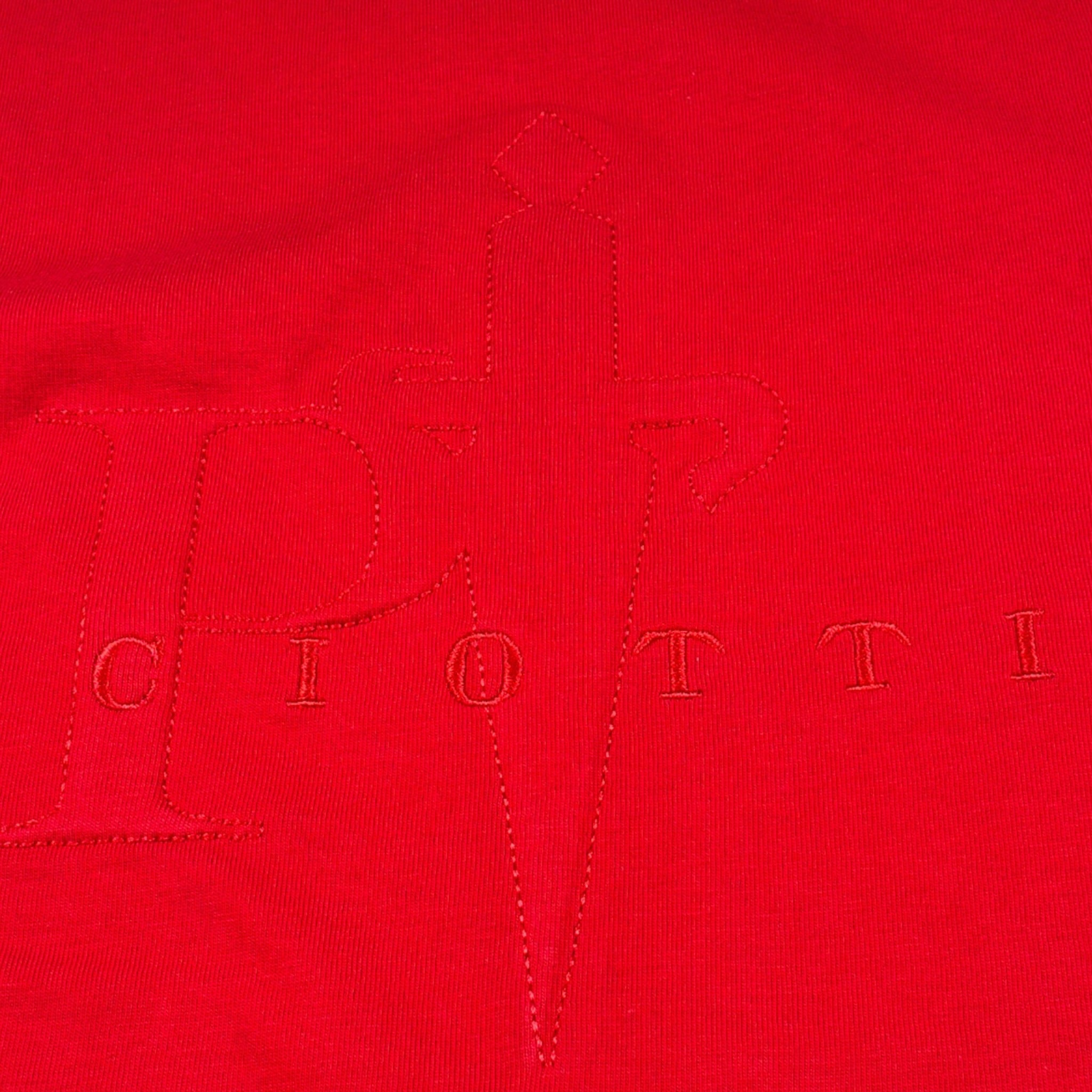 Cesare Paciotti Shirt Girocollo tinta unita con Stampa Rosso per Bambino TSP6352J ROSSO CESARE PACIOTTI 