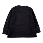 Cesare Paciotti Shirt Girocollo tinta unita con Stampe Nero per Neonato TSP6353BN NERO CESARE PACIOTTI 