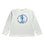 Cesare Paciotti Shirt tinta unita con Stampa Bianco per Bambino TSP6354J BIANCO CESARE PACIOTTI 