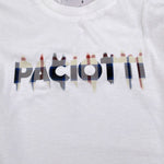 Cesare Paciotti Shirt tinta unita con Stampa Bianco per Neonato TSP6360BX BIANCO CESARE PACIOTTI 