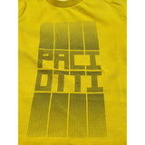Cesare Paciotti Shirt Girocollo tinta unita con Stampa Giallo per Neonato TSP6366B GIALLO CESARE PACIOTTI 