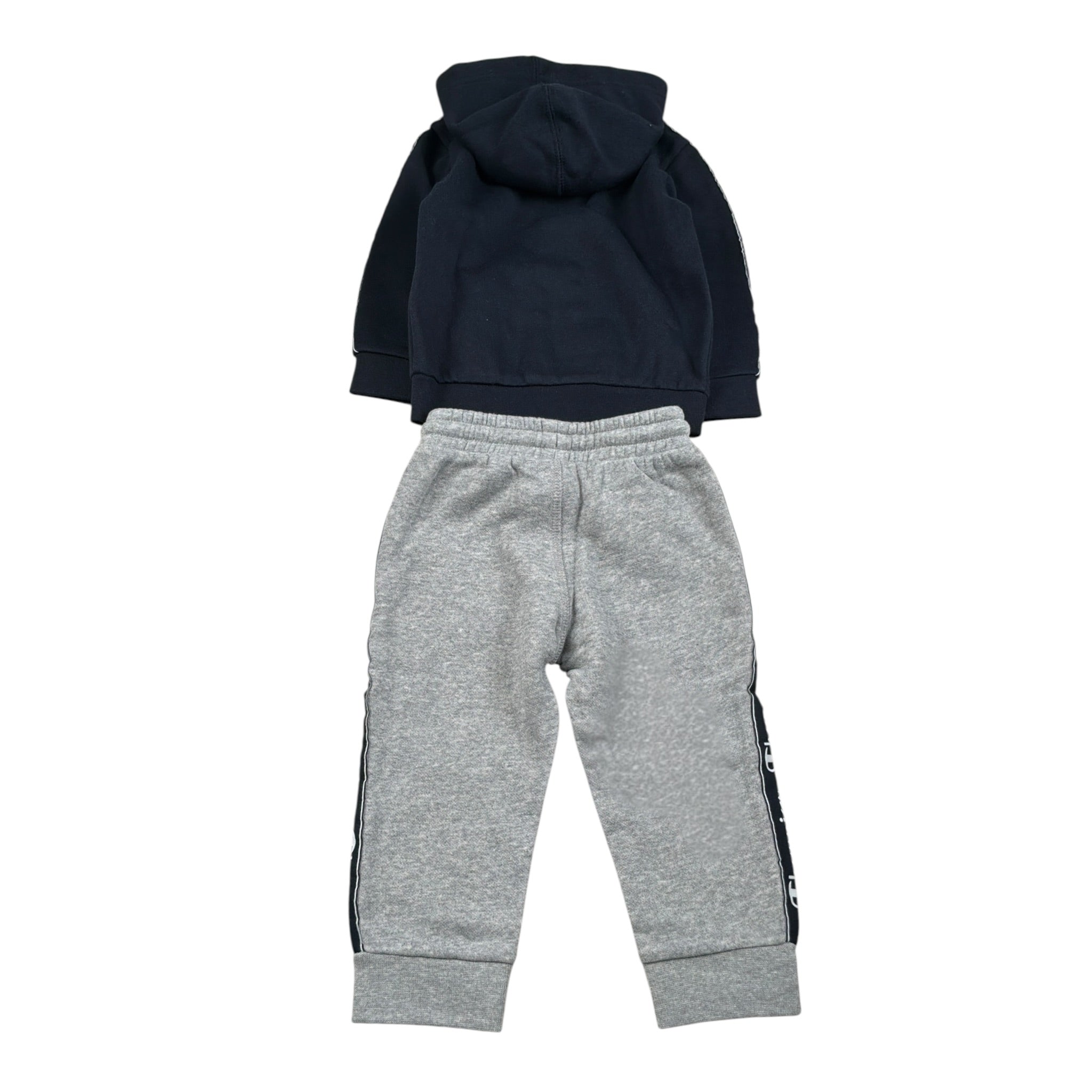 Champion Completo 2Pz Felpa con Zip-Pantalone Blu per Neonato 305101 BLU CHAMPION 