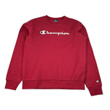 Champion Felpa Chiusa Girocollo tinta unita Bordeaux per Bambino 306498 BORDEAUX CHAMPION 