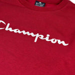 Champion Felpa Chiusa Girocollo tinta unita Bordeaux per Bambino 306498 BORDEAUX CHAMPION 