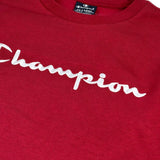 Champion Felpa Chiusa Girocollo tinta unita Bordeaux per Bambino 306498 BORDEAUX CHAMPION 