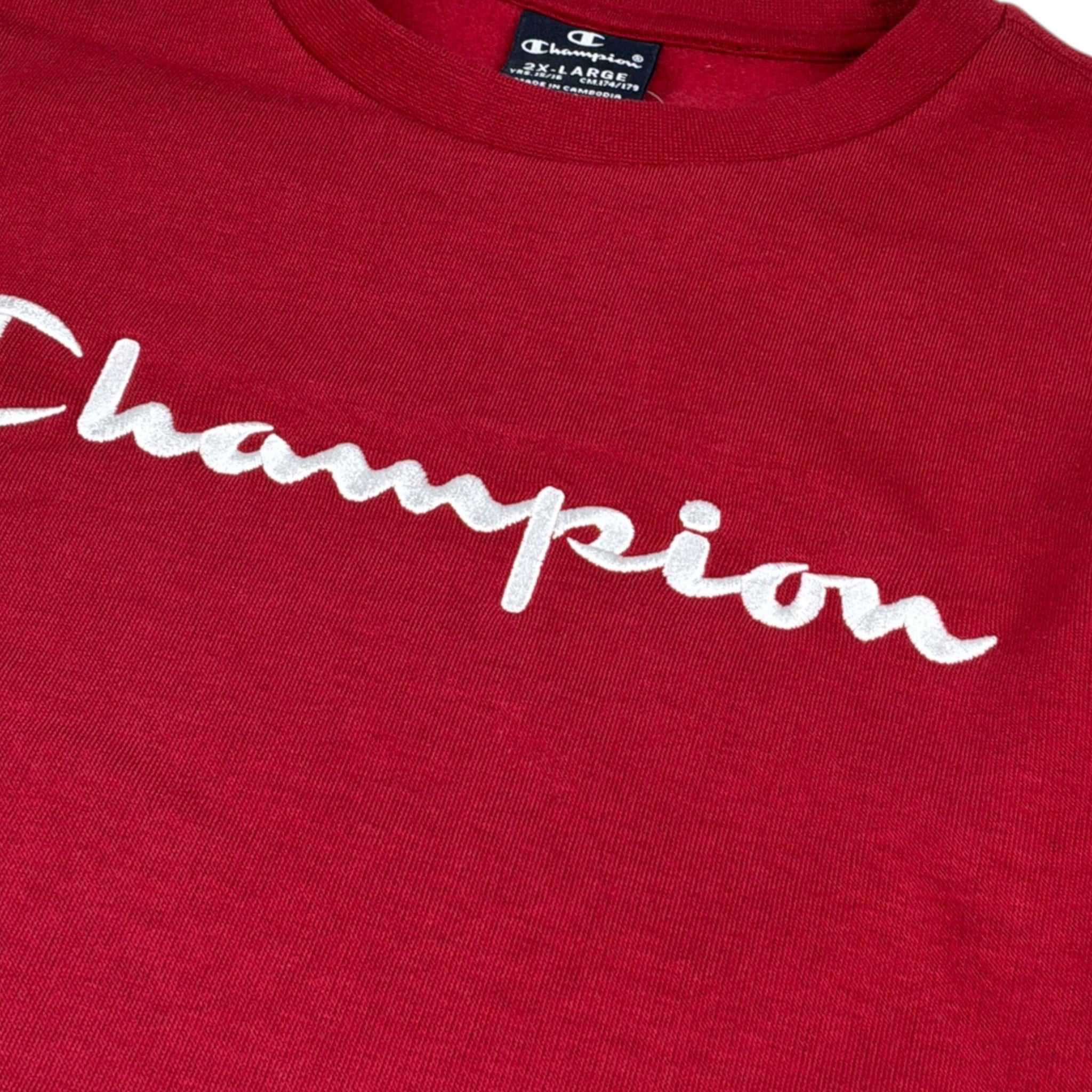 Champion Felpa Chiusa Girocollo tinta unita Bordeaux per Bambino 306498 BORDEAUX CHAMPION 