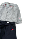 Champion Completo 2Pz Felpa con Zip-Pantalone Grigio per Neonato 306846 GRIGIO CHAMPION 