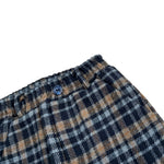 Ciccino Pantalone tinta unita con Fantasia A Quadri Blu per Neonato CCB0323 BLU CICCINO 