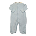 Ciccino Tutina tinta unita con Stampa Azzurro per Neonato CCB0492 AZZURRO CICCINO 