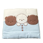 Ciccino Coperta tinta unita con Stampa Bianco per Neonato CCB0500 BIANCO CICCINO 