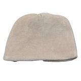 Ciccino Cappello tinta unita In Ciniglia Beige per Neonato CCB0505 BEIGE CICCINO 