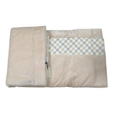 Ciccino Coperta tinta unita con Stampa Beige per Neonato CCB0507 BEIGE CICCINO 