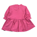Ciccino Abito Manica Lunga tinta unita Rosa per Neonata CCG0360 ROSA CICCINO 