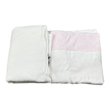 Ciccino Coperta tinta unita con Stampa Bianco per Neonata CCG0637 BIANCO CICCINO 