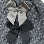 Cnd Cappello tinta unita con Fiocco Grigio per Bambina 50007028J GRIGIO CND 