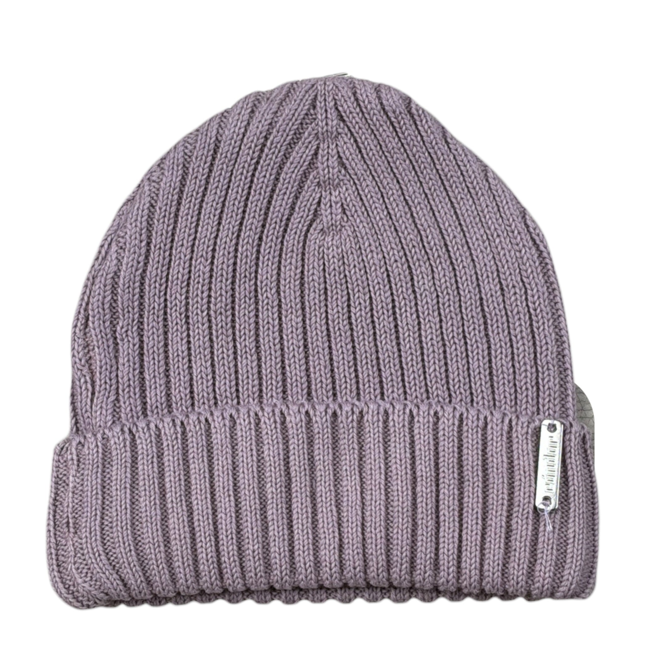 Cnd Cappello tinta unita con Logo Lilla per Neonata 50020010 LILLA CND 