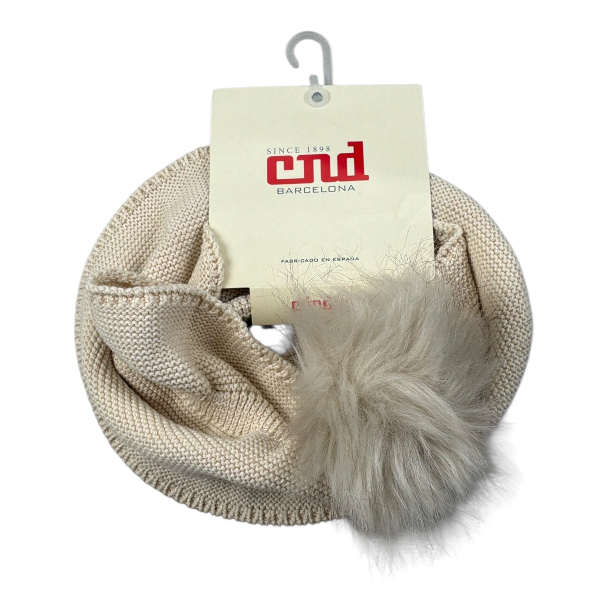 Cnd Sciarpa Modello Scaldacollo tinta unita Panna per Bambina 50435010 PANNA CND 
