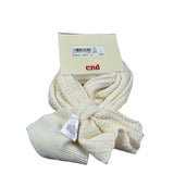Cnd Sciarpa tinta unita con Fiocco Panna per Bambina 50438011 PANNA CND 