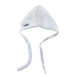 Cnd Cappello tinta unita con Ricami Bianco per Neonata 50500010 BIANCO CND 