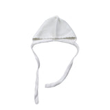 Cnd Cappello tinta unita con Ricami Bianco per Neonata 50500010 BIANCO CND 