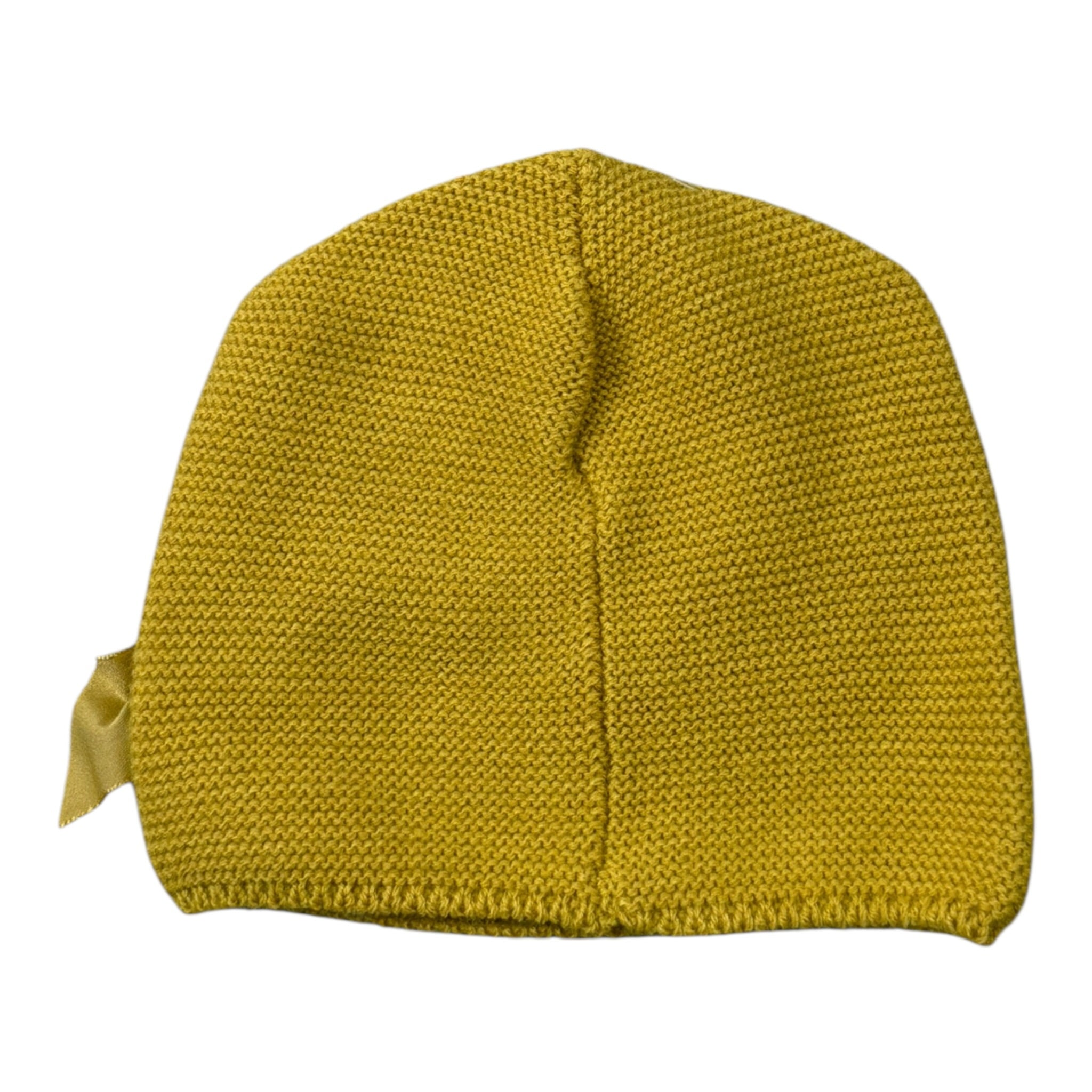 Cnd Cappello tinta unita con Fiocchi Giallo per Bambina 671550 GIALLO CND 