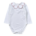 Coccode Body tinta unita con Colletto Bianco per Bambina C62110J BIANCO COCCODE 