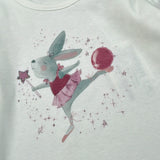 Coccode Shirt tinta unita con Stampa Bianco per Neonata C62139N BIANCO COCCODE 