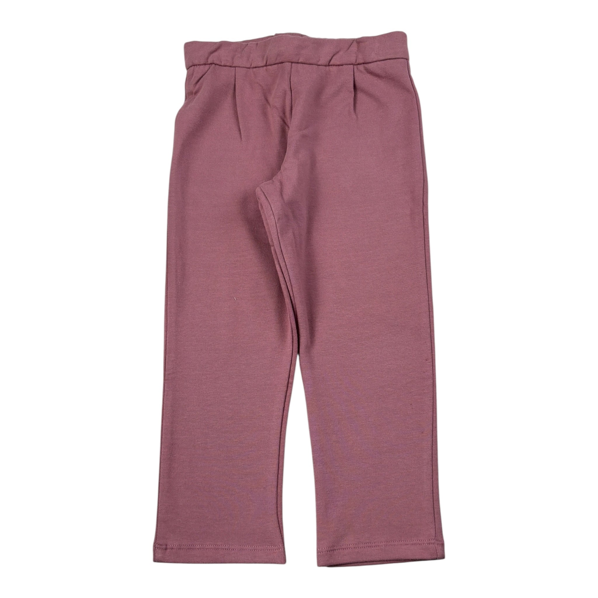 Coccode Pantalone tinta unita con Girovita Regolabile Rosa per Bambina C62251J ROSA COCCODE 