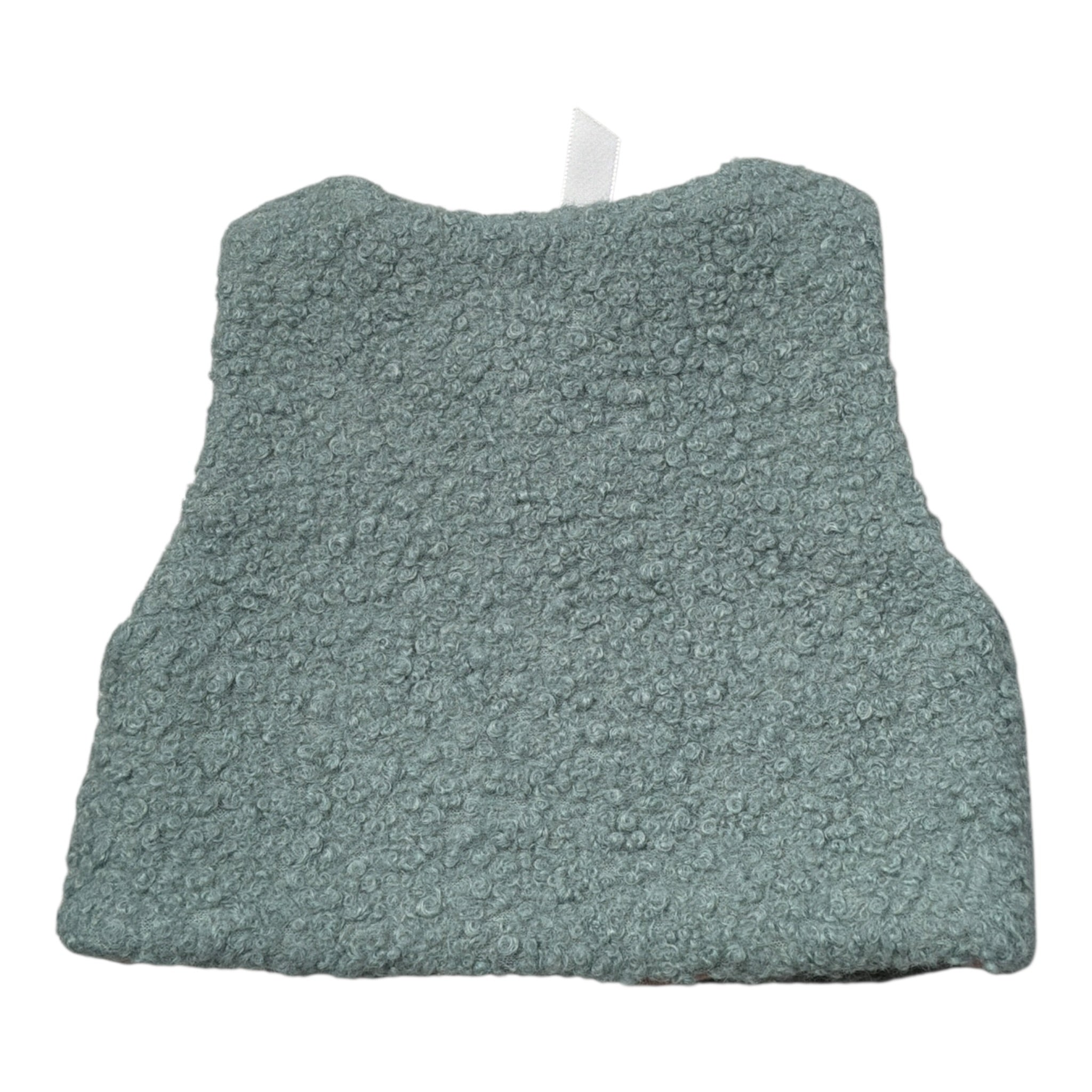Coccode Gilet tinta unita Teddy Verde per Neonata C62322 VERDE COCCODE 
