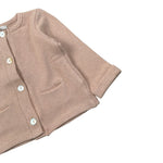 Coccode Cardigan tinta unita con Bottoni Rosa per Neonata C62340 ROSA COCCODE 