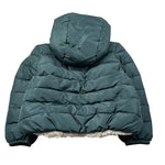 Coccode Giubbino tinta unita con Zip E Cappuccio Verde per Bambino C62383 VERDE COCCODE 