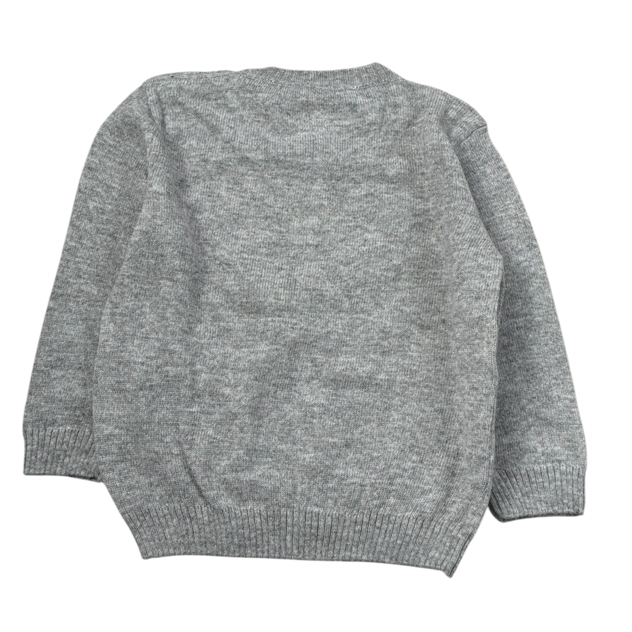 Coccode Maglia tinta unita con Stampa Grigio per Neonata C62669N GRIGIO COCCODE 