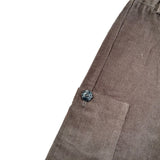 Coccode' Pantalone tinta unita con Elastico In Vita Marrone per Neonato C60270 MARRONE COCCODE' 
