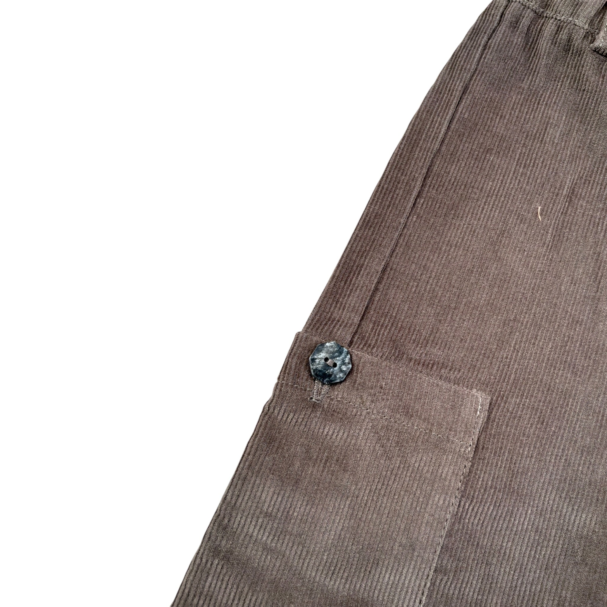 Coccode' Pantalone tinta unita con Elastico In Vita Marrone per Neonato C60270 MARRONE COCCODE' 