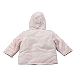 Coccode' Giubbino tinta unita con Cappuccio Rosa per Neonata C60382A ROSA COCCODE' 