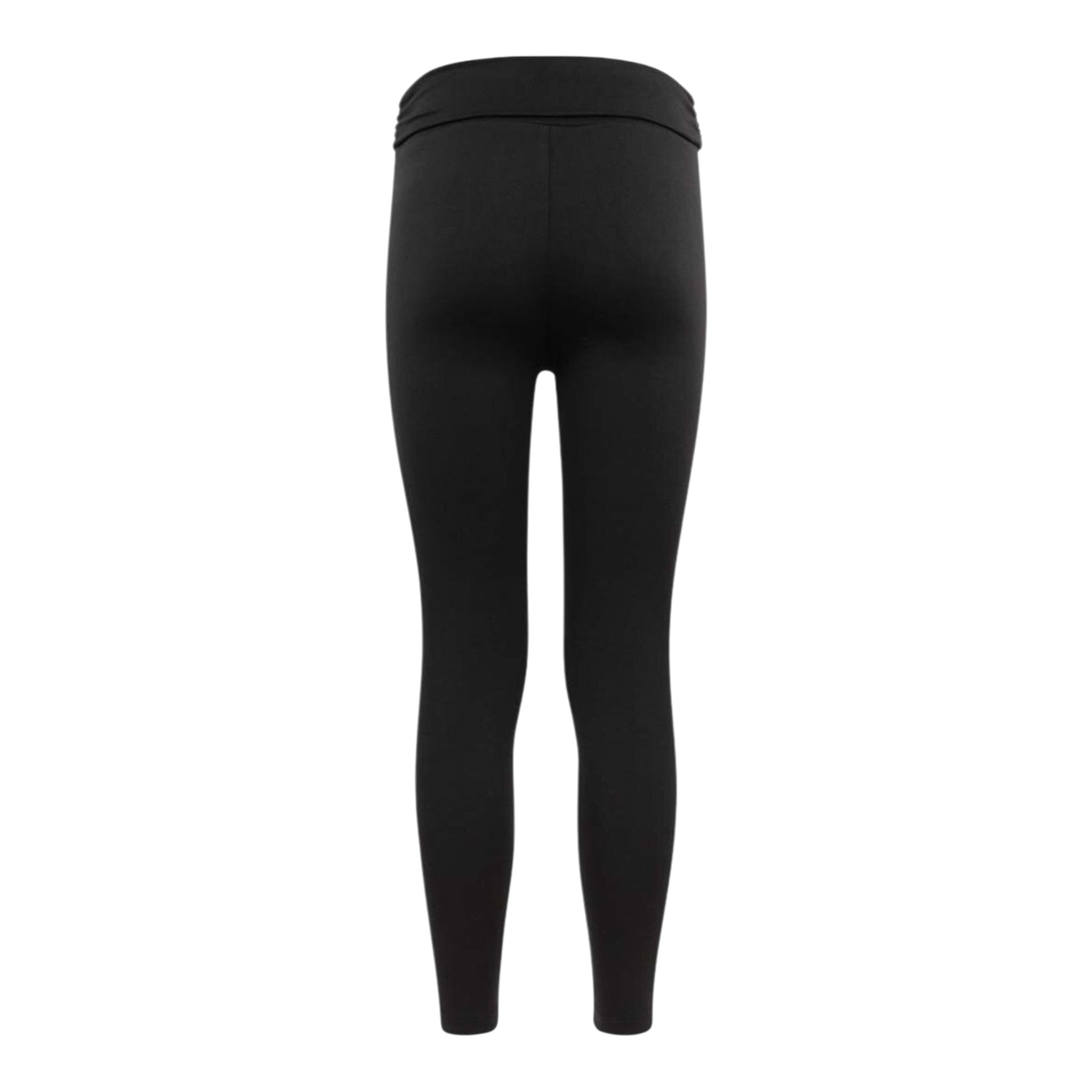 Converse Leggins tinta unita con Logo Nero per Bambina 4CF987 NERO CONVERSE 