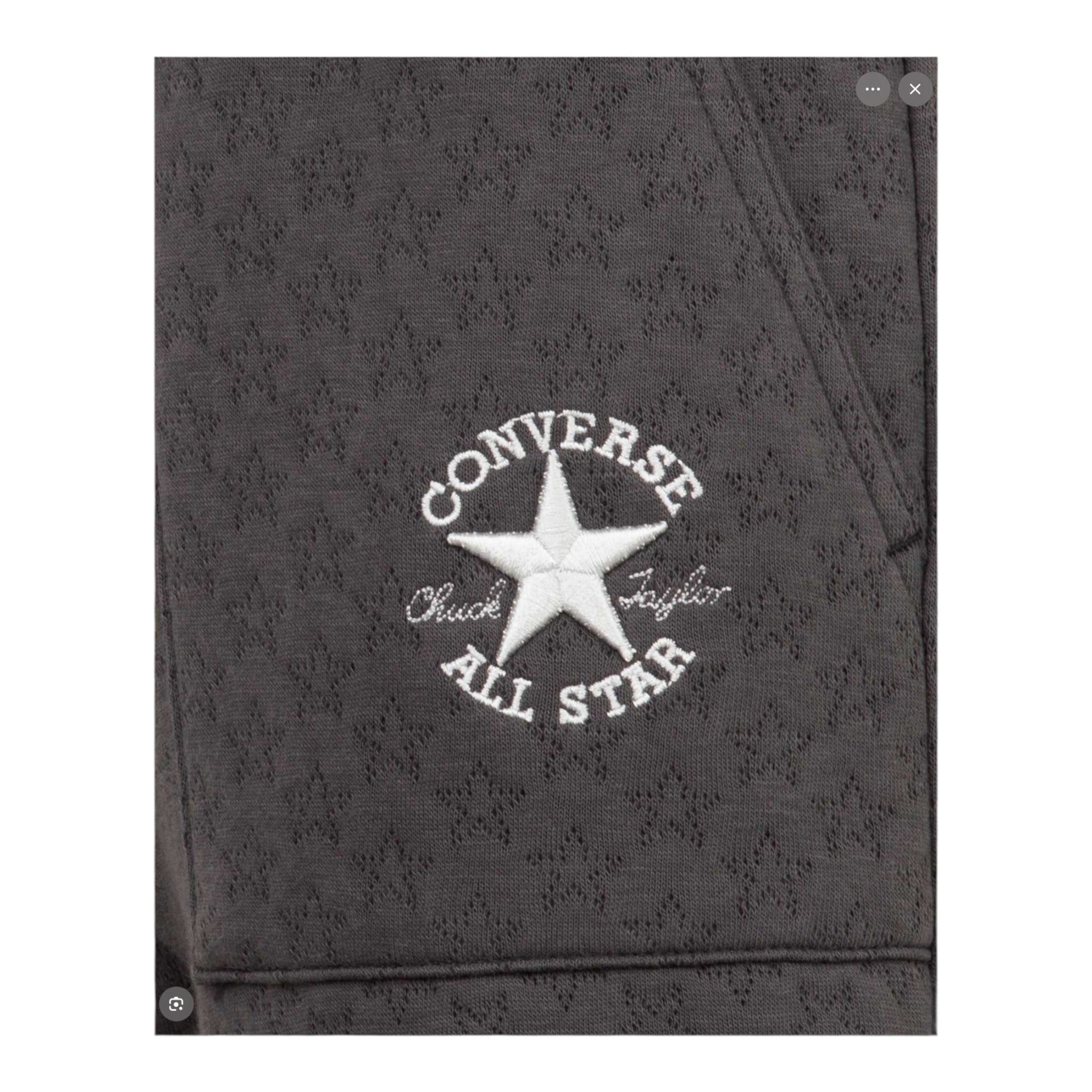 Converse Pantalone Modello A Palazzo tinta unita Grigio per Bambina 4CH012 GRIGIO CONVERSE 