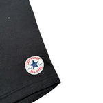 Converse Bermuda In Felpa tinta unita con Logo Nero per Bambino 969002 NERO CONVERSE 