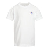 Converse T-Shirt tinta unita Girocollo con Logo Bianco per Bambino 9C9506 BIANCO CONVERSE 