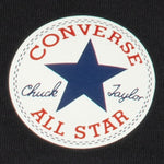 Converse T-Shirt tinta unita Girocollo con Logo Nero per Bambino 9C9506 NERO CONVERSE 