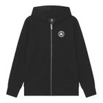 Converse Felpa tinta unita con Zip E Cappuccio Nero per Bambino 9CC857 NERO CONVERSE 