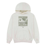 Converse Felpa tinta unita con Cappuccio E Stampa Panna per Bambino 9CH438 PANNA CONVERSE 