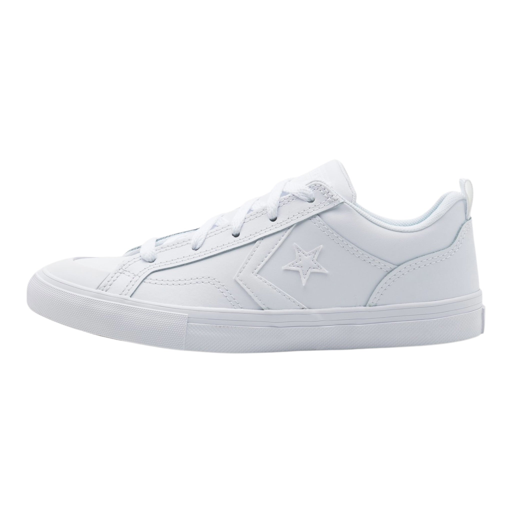 Converse Sneakers tinta unita con Lacci Bianco per Bambina A08749C BIANCO CONVERSE 